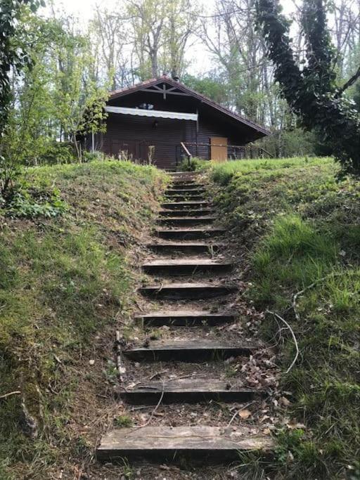 Chalet Au Milieu De La Foret Avec Lac A Proximite Layrac 外观 照片